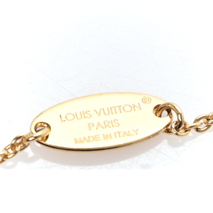 Louis Vuitton Metal Enamel LV Iconic Bracelet Gold Light Pink 5 of 7