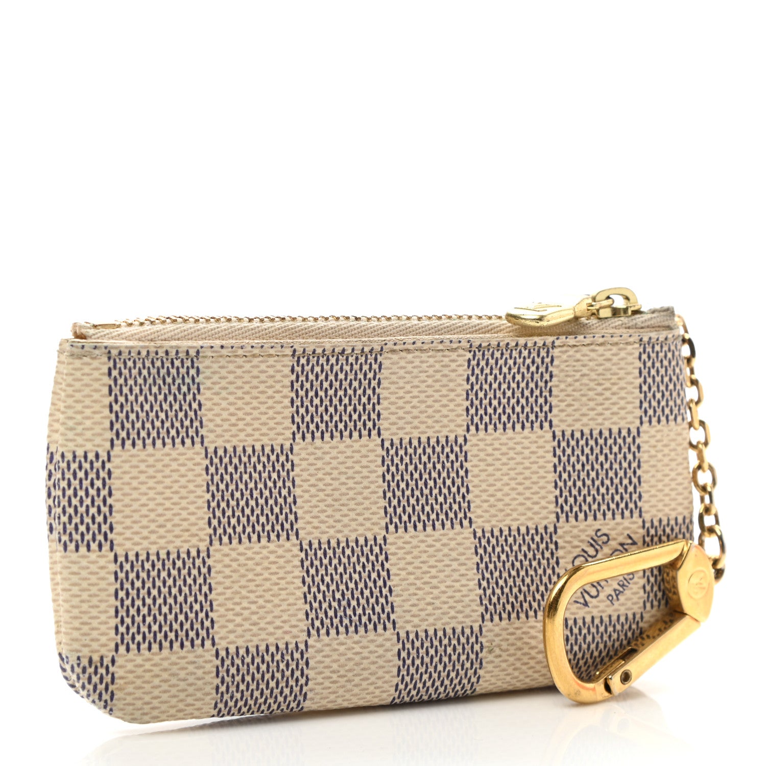 Louis Vuitton Damier Azur Key Pouch 3 of 8
