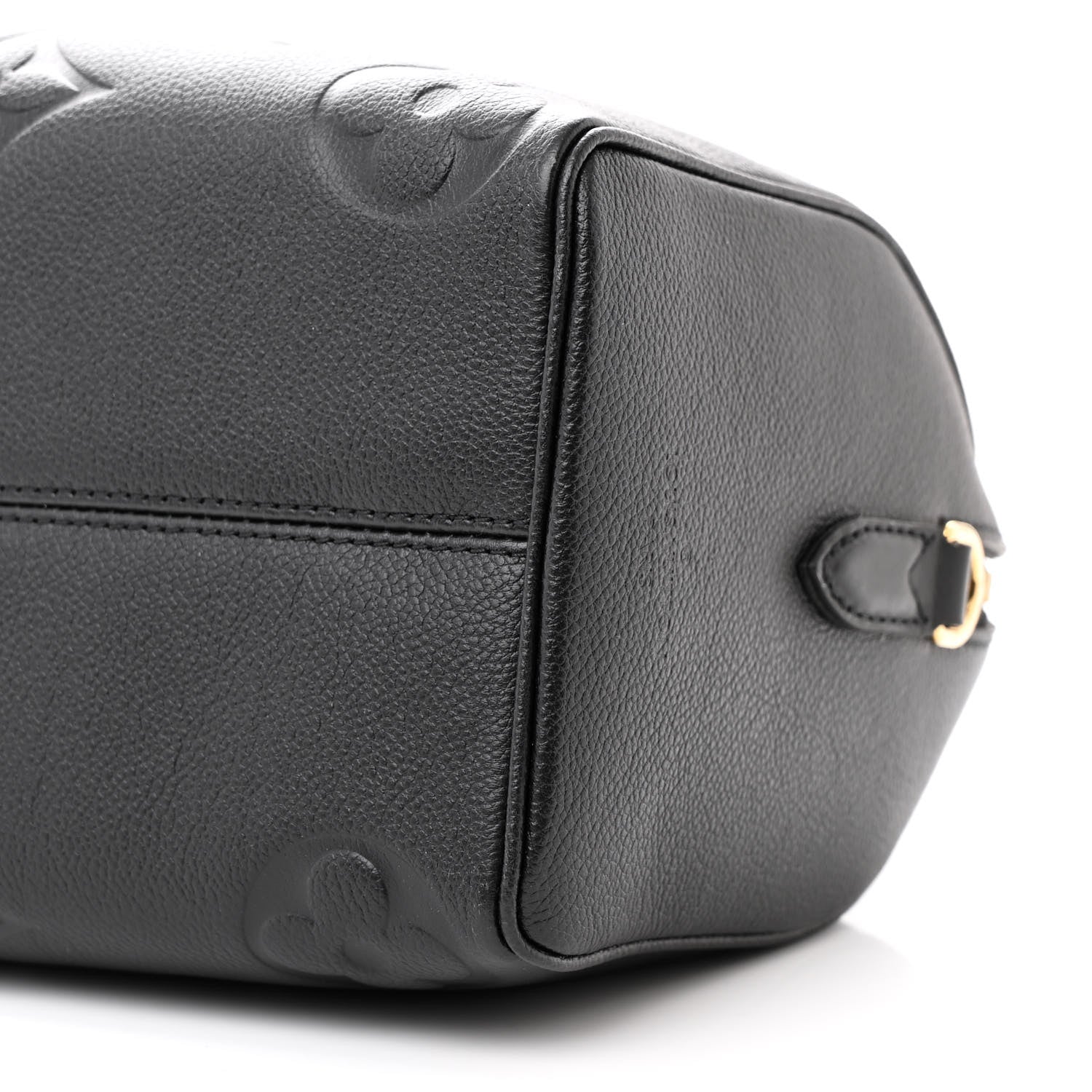 Louis Vuitton Empreinte Monogram Giant Speedy Bandouliere 25 Black 9 of 10