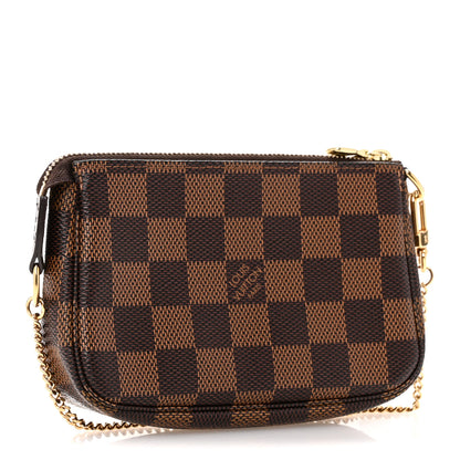 Louis Vuitton Damier Ebene Mini Pochette Accessories 3 of 8