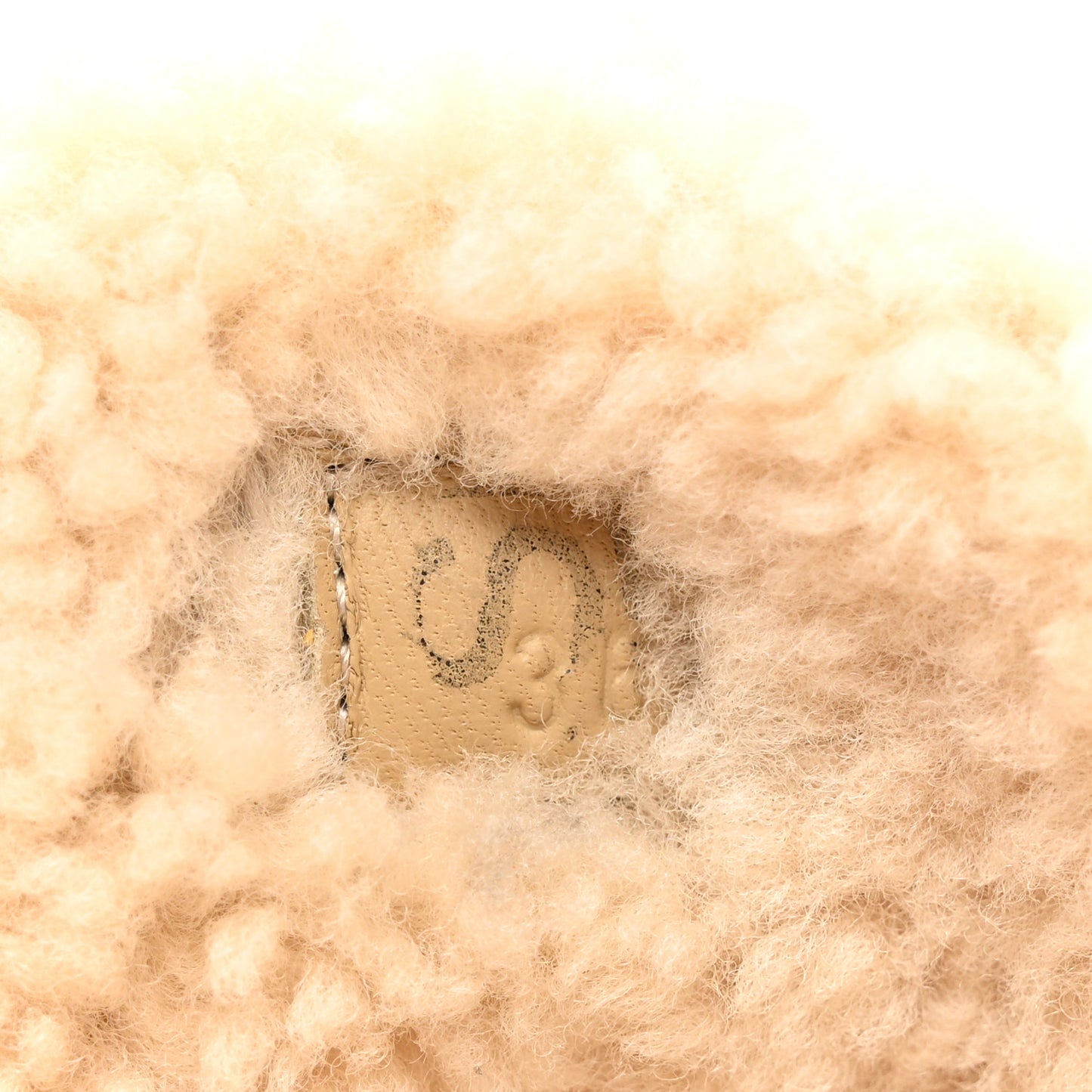 Suede Goatskin Shearling Day Sneakers 36 Brun Fume Ecru