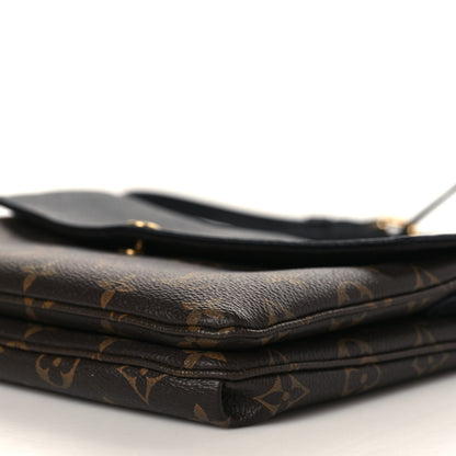 Louis Vuitton Monogram Twice Pochette Black 10 of 12
