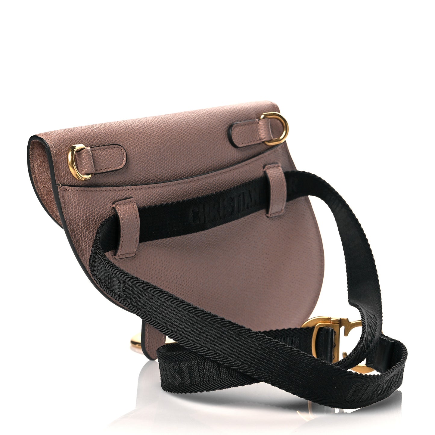 Calfskin Saddle Belt Bag Fard