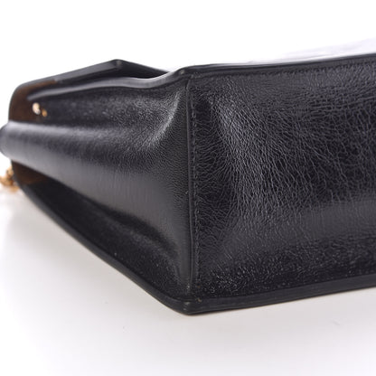 Fendi Agnello Old Shine Small Kan U Shoulder Bag Black 8 of 10