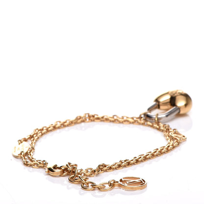 Louis Vuitton LV Crazy In Lock Bracelet Gold Silver 3 of 7