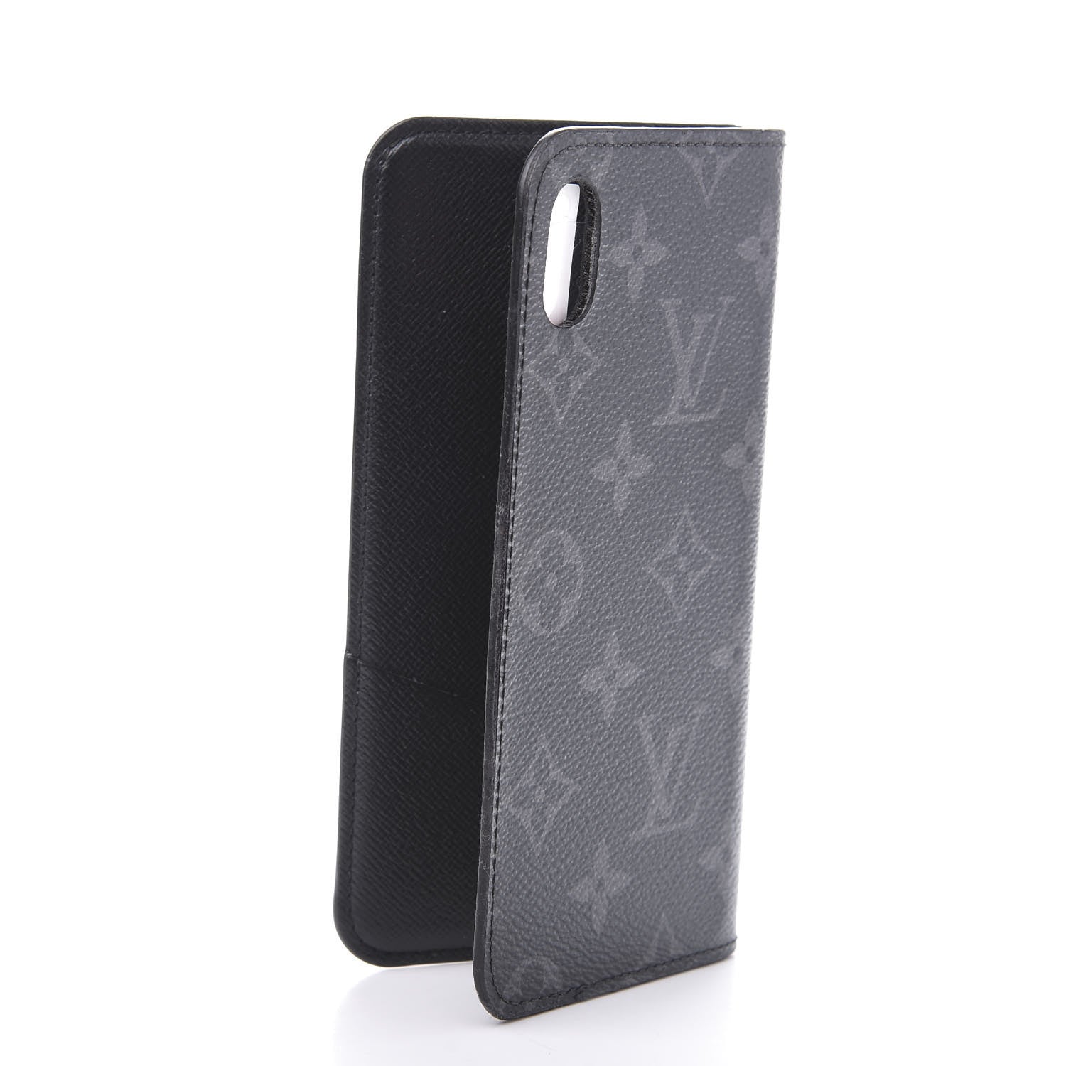 Louis Vuitton Monogram Eclipse iPhone XS Max Folio Case 3 of 7