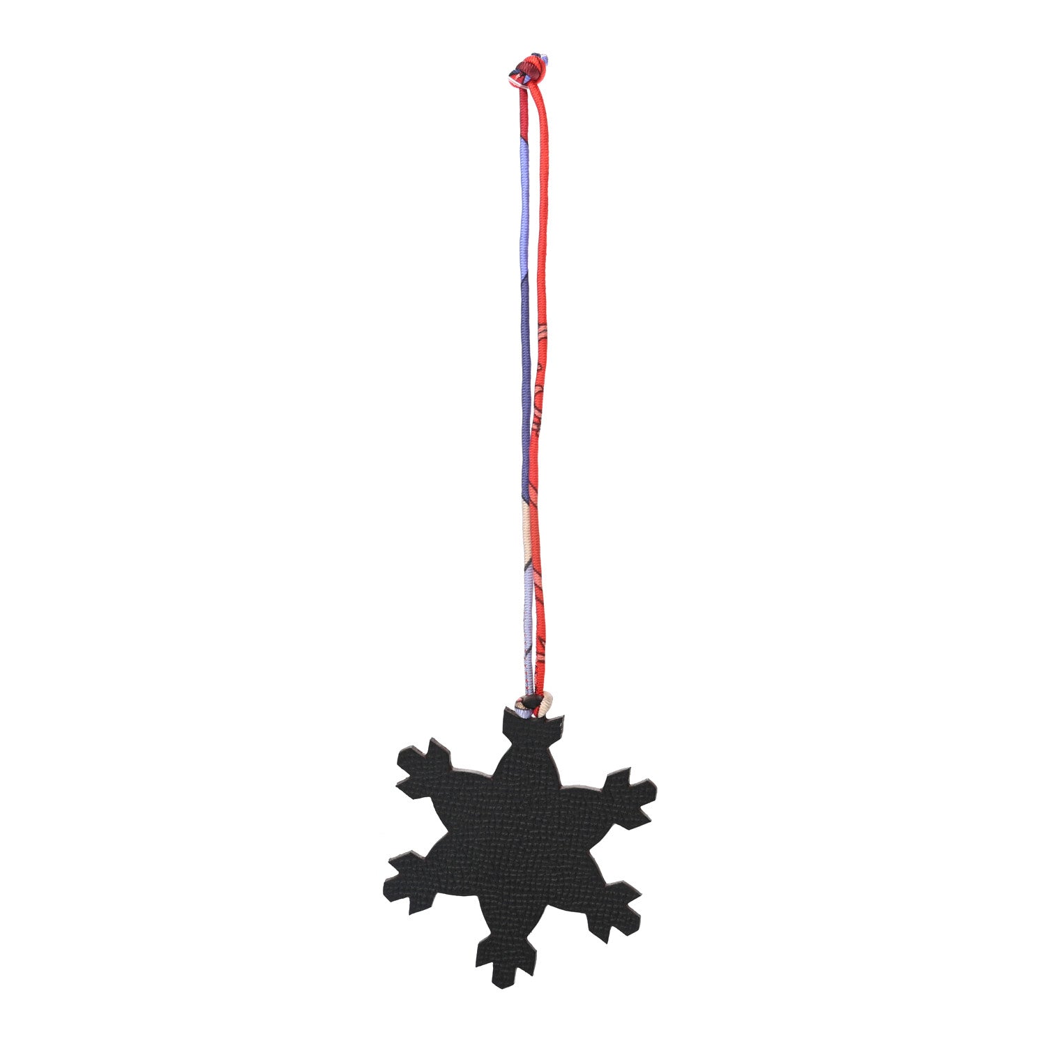 Hermes Togo Epsom Petit H Snowflake Bag Charm Multicolore 1 of 3