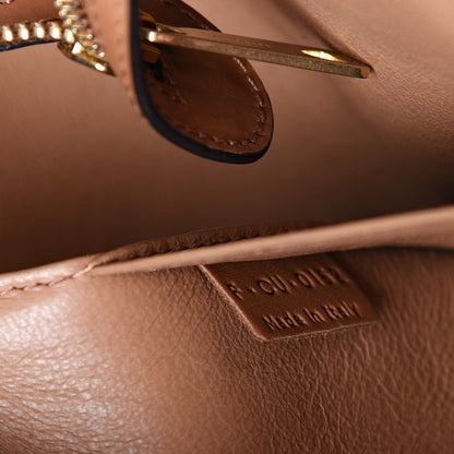 Celine Natural Calfskin Suede Medium Trapeze Tan 6 of 22