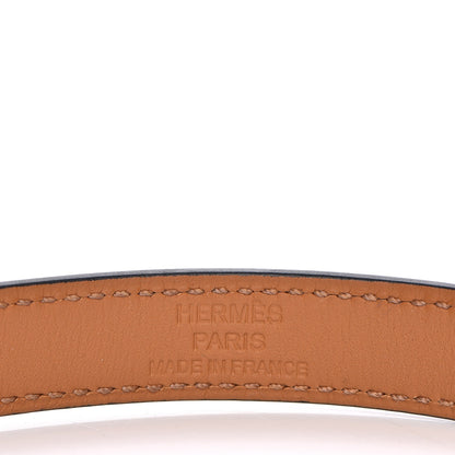 Hermes Swift Kelly Double Tour Bracelet S Bleu Agate 5 of 5
