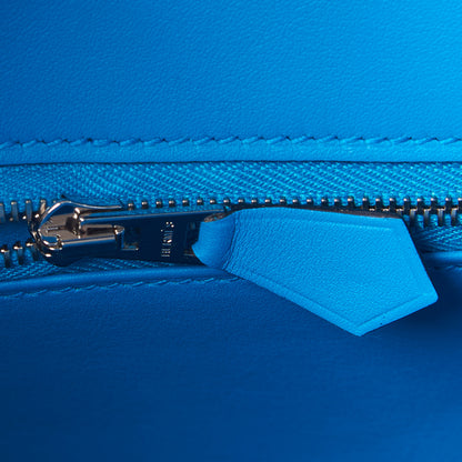 Hermes Swift Birkin 25 Bleu Frida 25 of 32