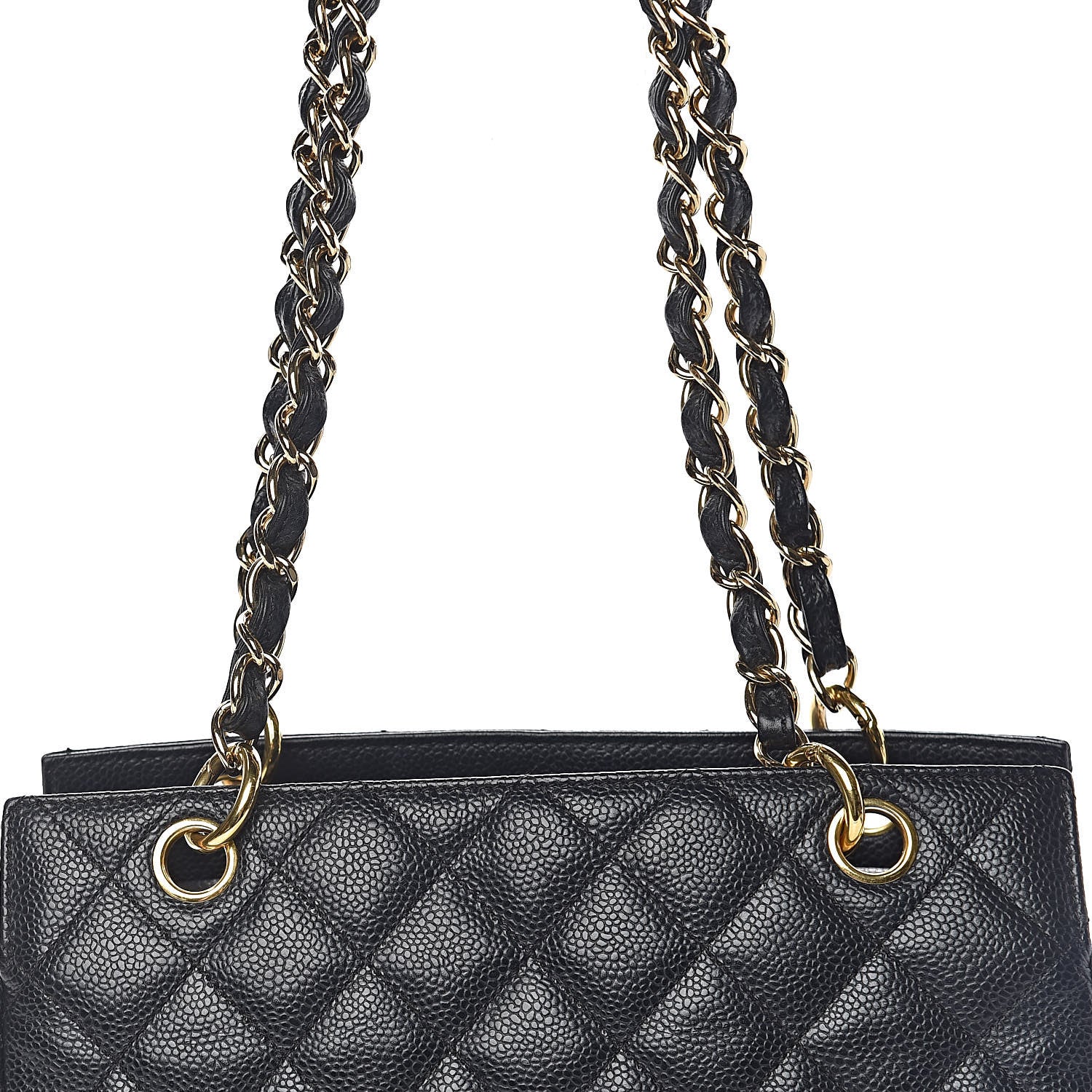 Chanel Caviar Quilted Petit Timeless Tote PTT Black 11 of 11