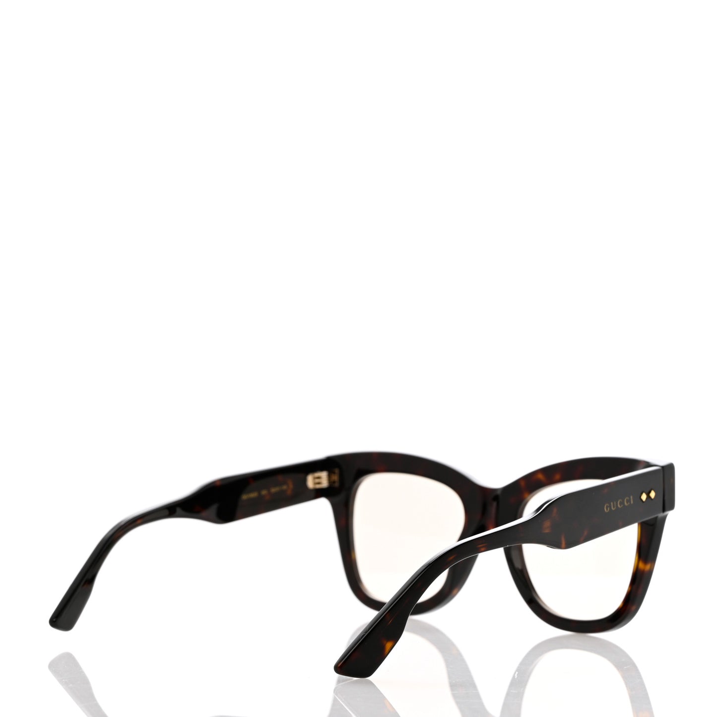 Acetate Square Frame Sunglasses GG1082S Black