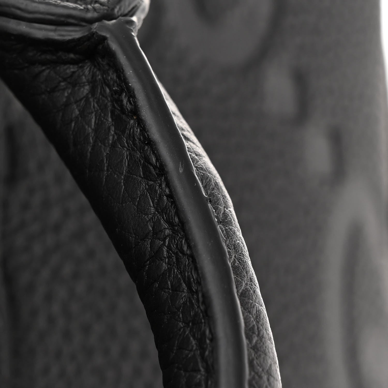 Gucci Piuma Calfskin Jumbo GG Embossed Medium Tote Bag Black 11 of 11