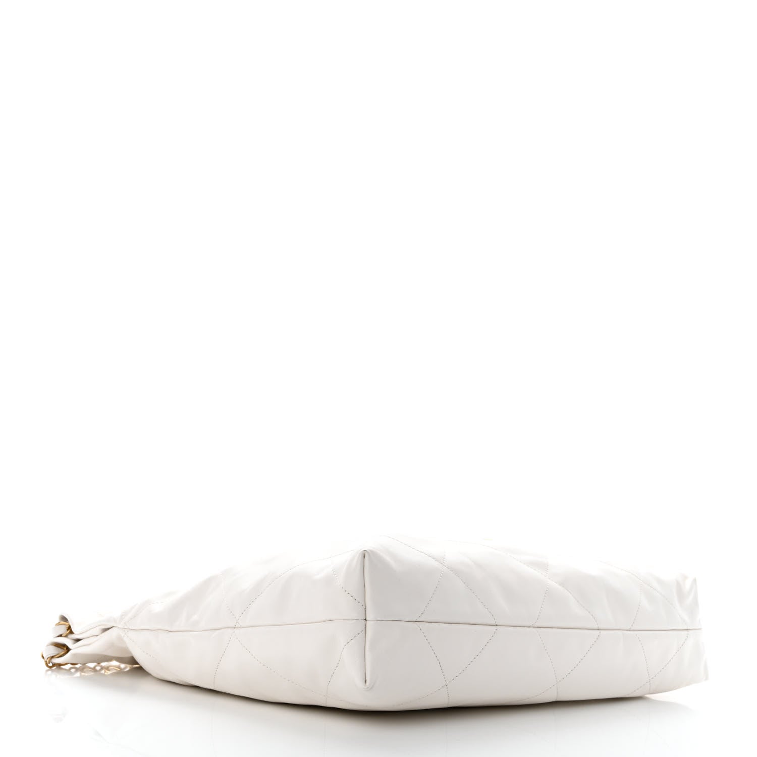 Chanel Shiny Calfskin Quilted Chanel 22 White 6 of 12