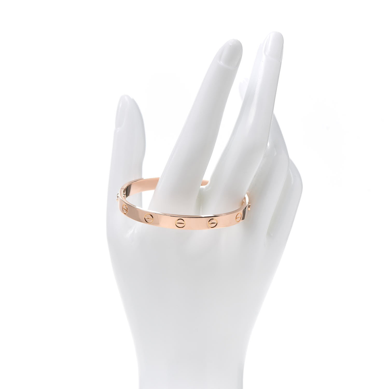 Cartier 18K Pink Gold LOVE Bracelet 16 2 of 6
