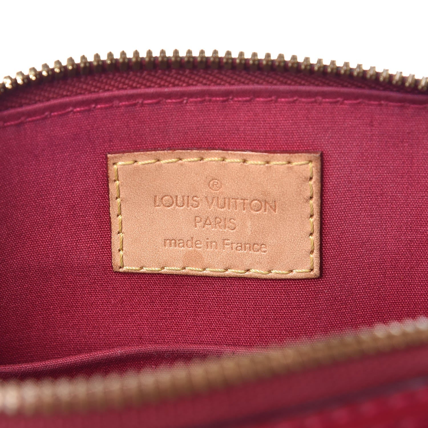 Louis Vuitton Vernis Alma BB Rose Indien 7 of 13