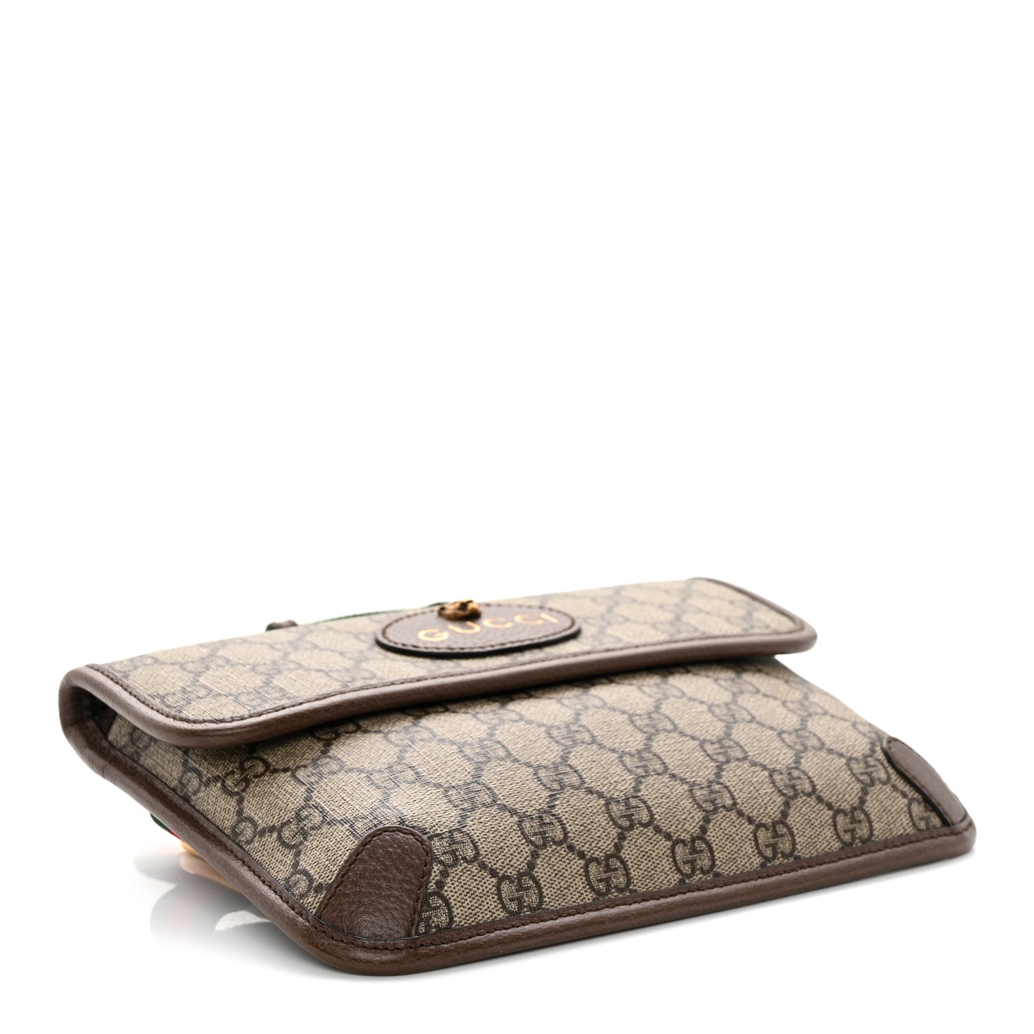 Gucci GG Supreme Monogram Neo Vintage Web Belt Bag Brown 4 of 10