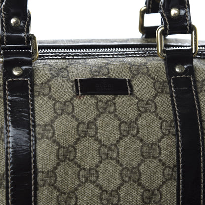 Gucci GG Plus Monogram Medium Joy Boston Dark Brown 7 of 10