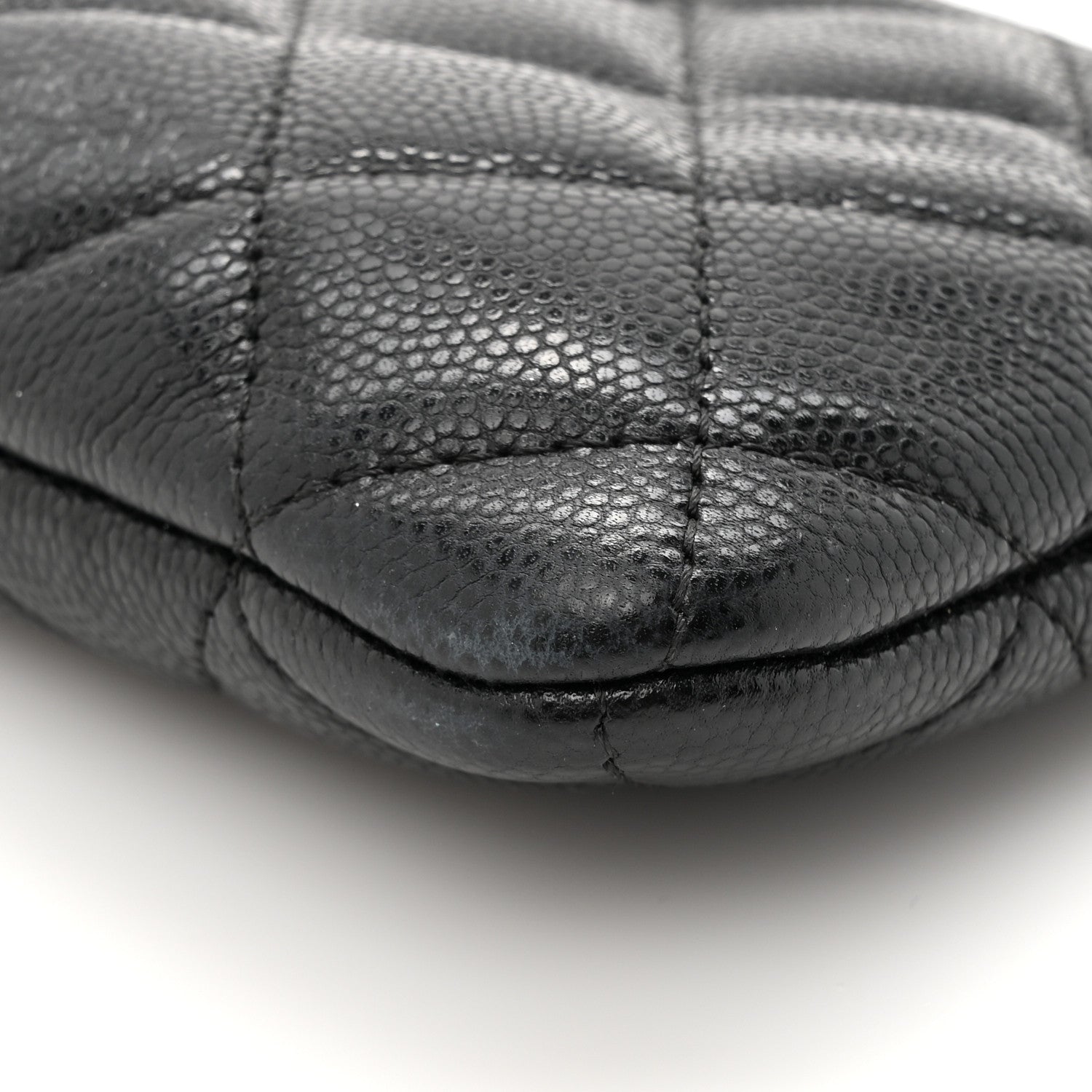 Chanel Caviar Quilted Small Pouch Black 11 of 12
