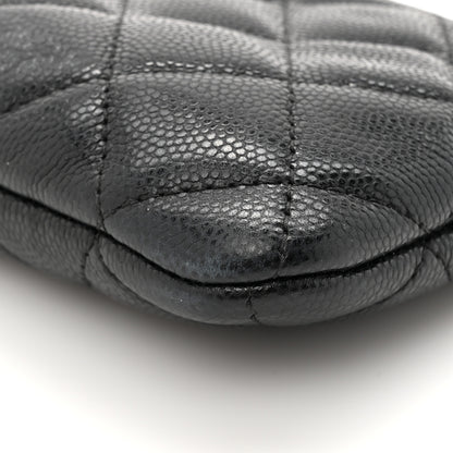 Chanel Caviar Quilted Small Pouch Black 11 of 12