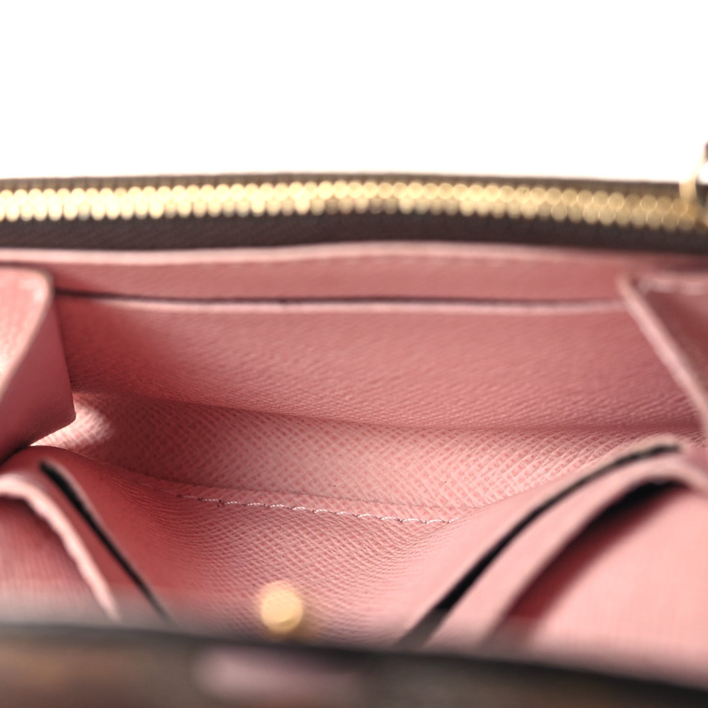 Monogram Rosalie Coin Purse Rose Ballerine