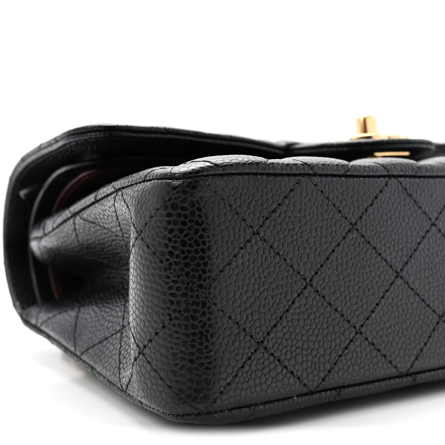 Chanel Caviar Quilted Small Double Flap Black 9 of 10