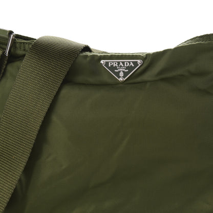 Prada Tessuto Nylon Flat Messenger Militare 9 of 9