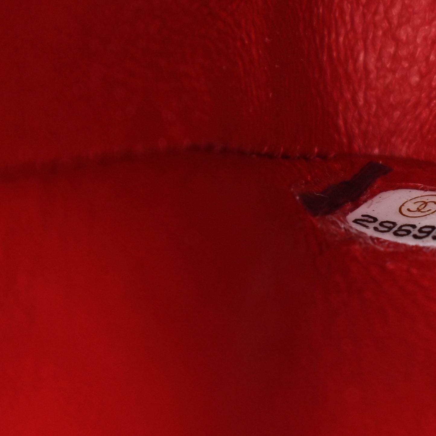 Aged Calfskin Quilted 2.55 Reissue Mini Flap Red
