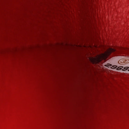 Chanel Aged Calfskin Quilted 2.55 Reissue Mini Flap Red 7 of 9