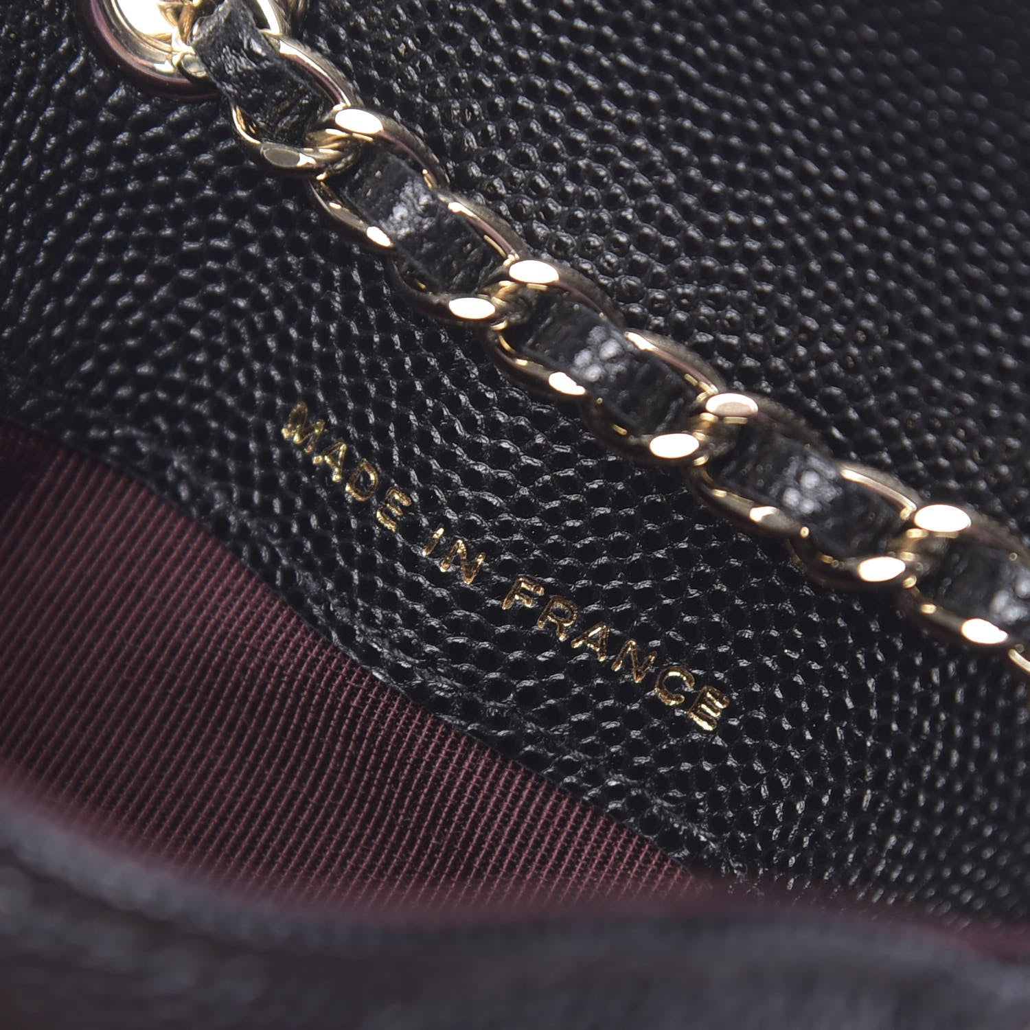 Chanel Caviar Quilted Mini Chain Belt Bag Black 7 of 11