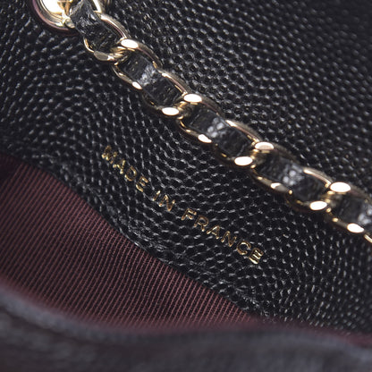 Chanel Caviar Quilted Mini Chain Belt Bag Black 7 of 11