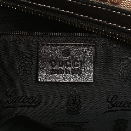 Gucci Crystal Monogram Duchessa Boston Bag Brown 6 of 14