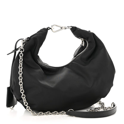 Prada Tessuto Nylon Saffiano Re-Edition 2006 Shoulder Bag Black 3 of 9