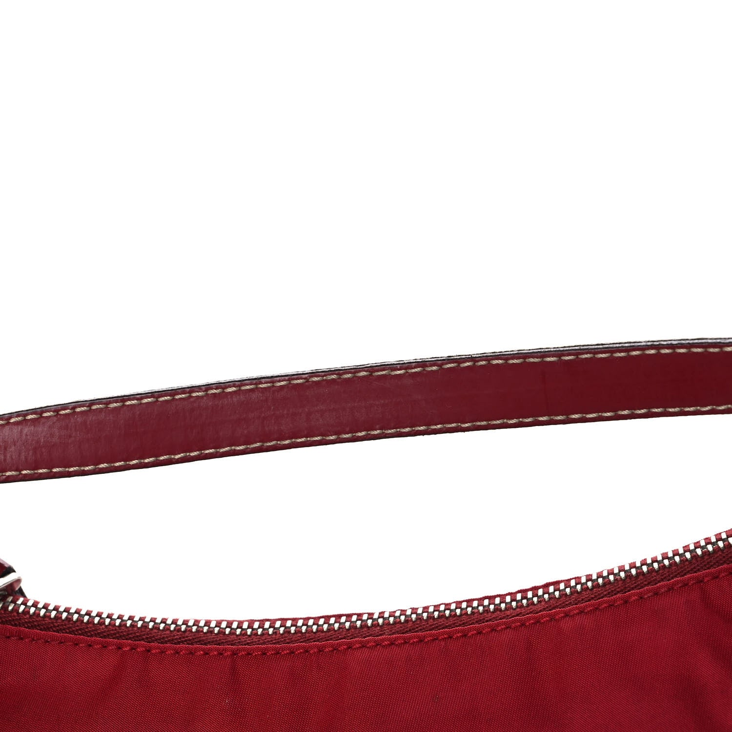 Prada Tessuto Nylon Small Shoulder Bag Red 14 of 14