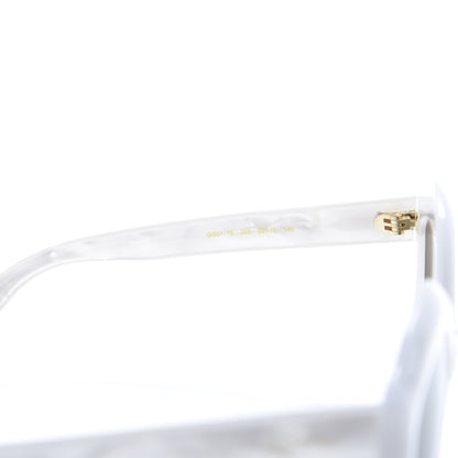 Gucci Acetate Cat Eye GG0117S Sunglasses White 5 of 8