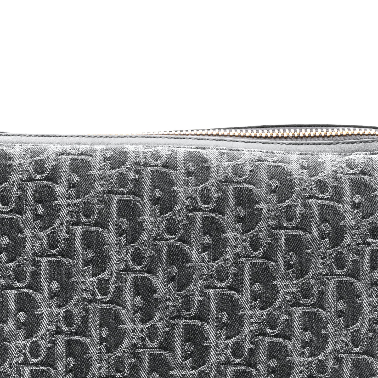 Oblique Denim Small D-Journey Bag Grey