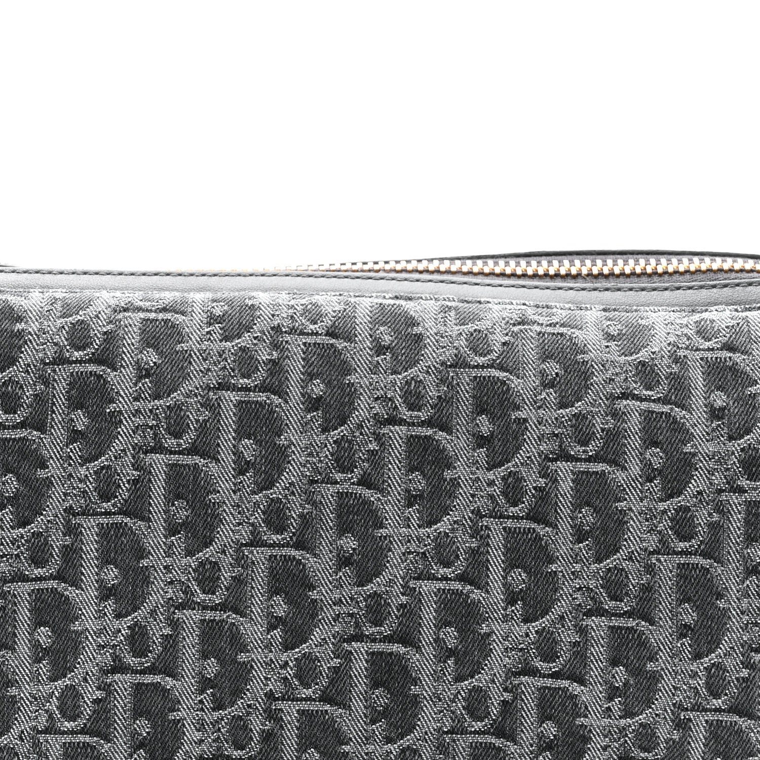 Christian Dior Oblique Denim Small D-Journey Bag Grey 8 of 10