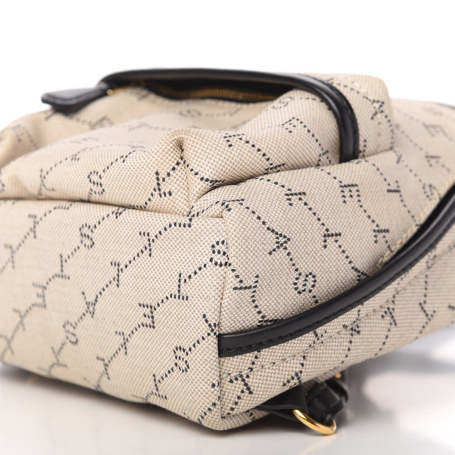 Stella McCartney Canvas Mini Stella Logo Backpack Neutral 8 of 10