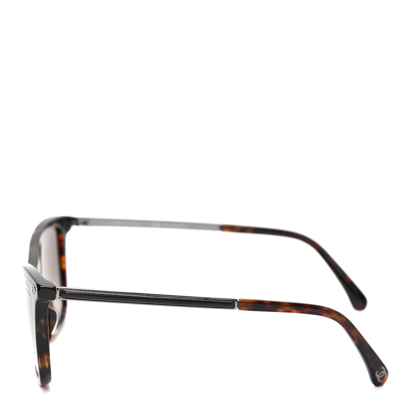 Acetate Polarized CC Cat Eye Sunglasses 5437-Q-A Tortoise