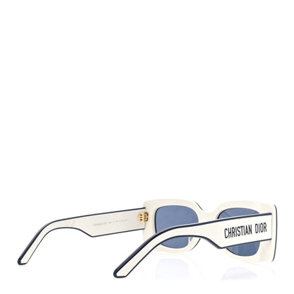 Christian Dior Diorpacific S1U Square Sunglasses White Blue 4 of 9