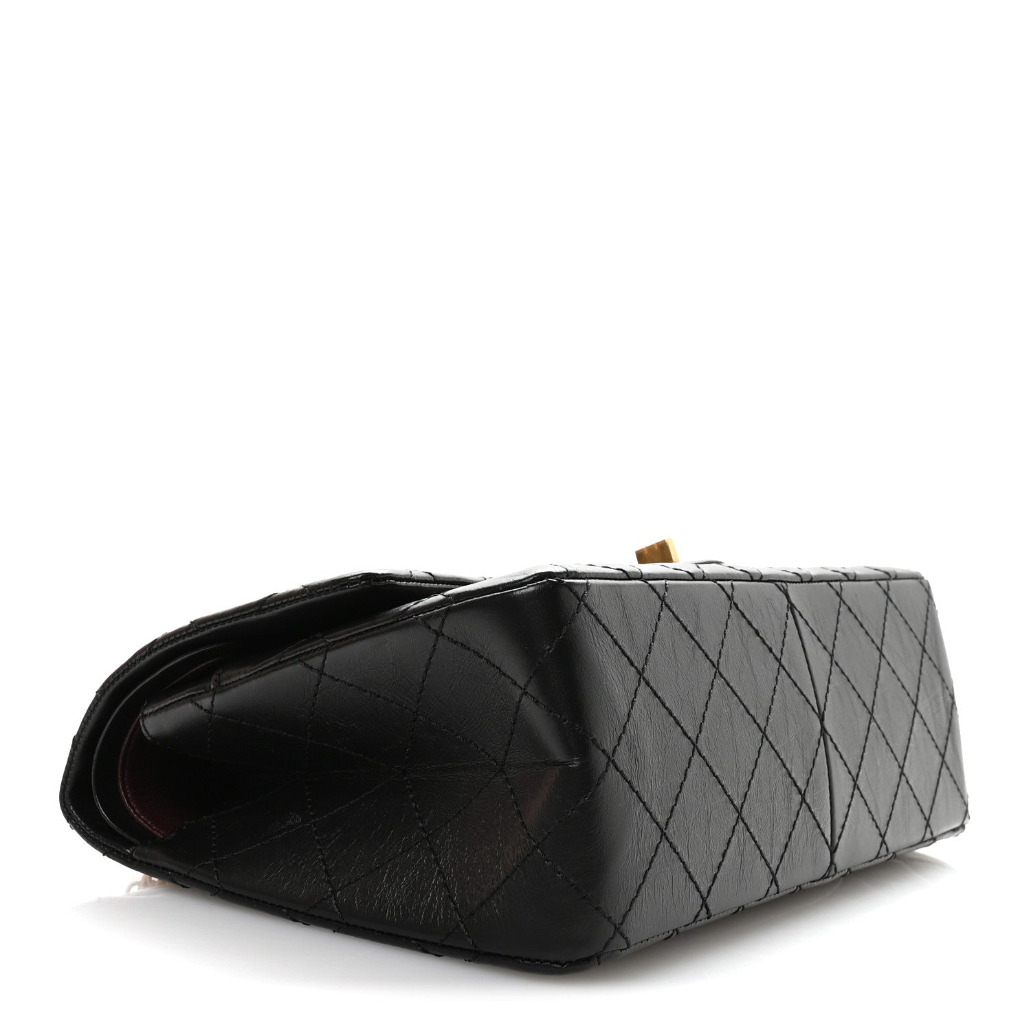 Chanel Aged Calfskin Quilted 2.55 Reissue 226 Flap Black 4 of 11