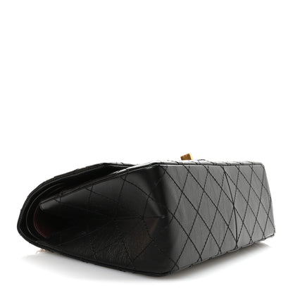 Chanel Aged Calfskin Quilted 2.55 Reissue 226 Flap Black 4 of 11