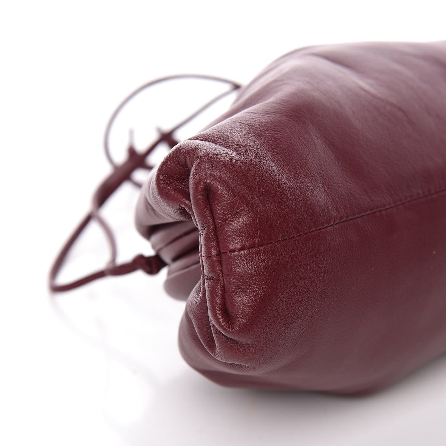 Butter Calfskin The Mini Pouch Bordeaux