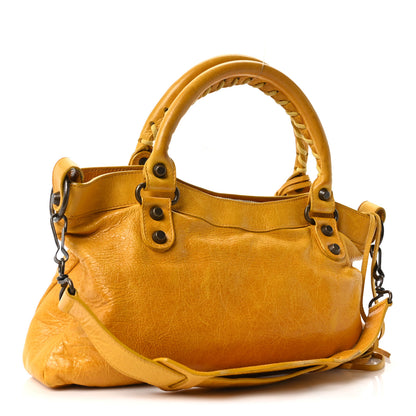 Balenciaga Agneau Classic Hardware First Moutarde 4 of 11