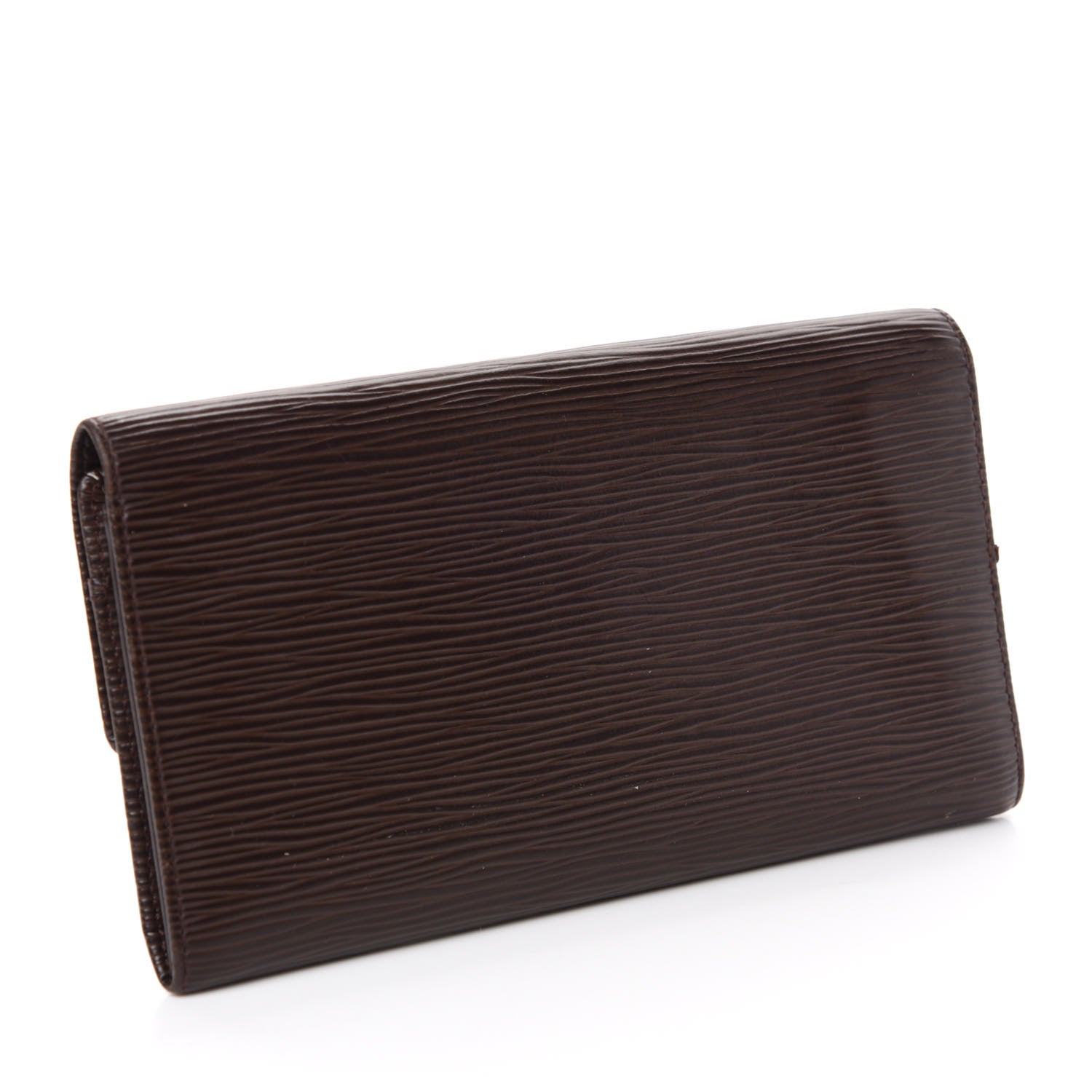 Louis Vuitton Epi Sarah Wallet Moka 3 of 9
