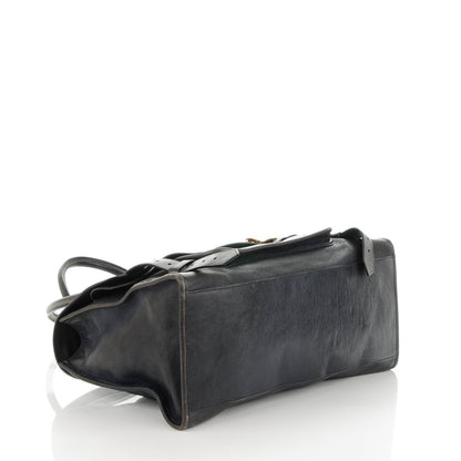 Proenza Schouler Lambskin PS1 Small Keep All Midnight 4 of 9