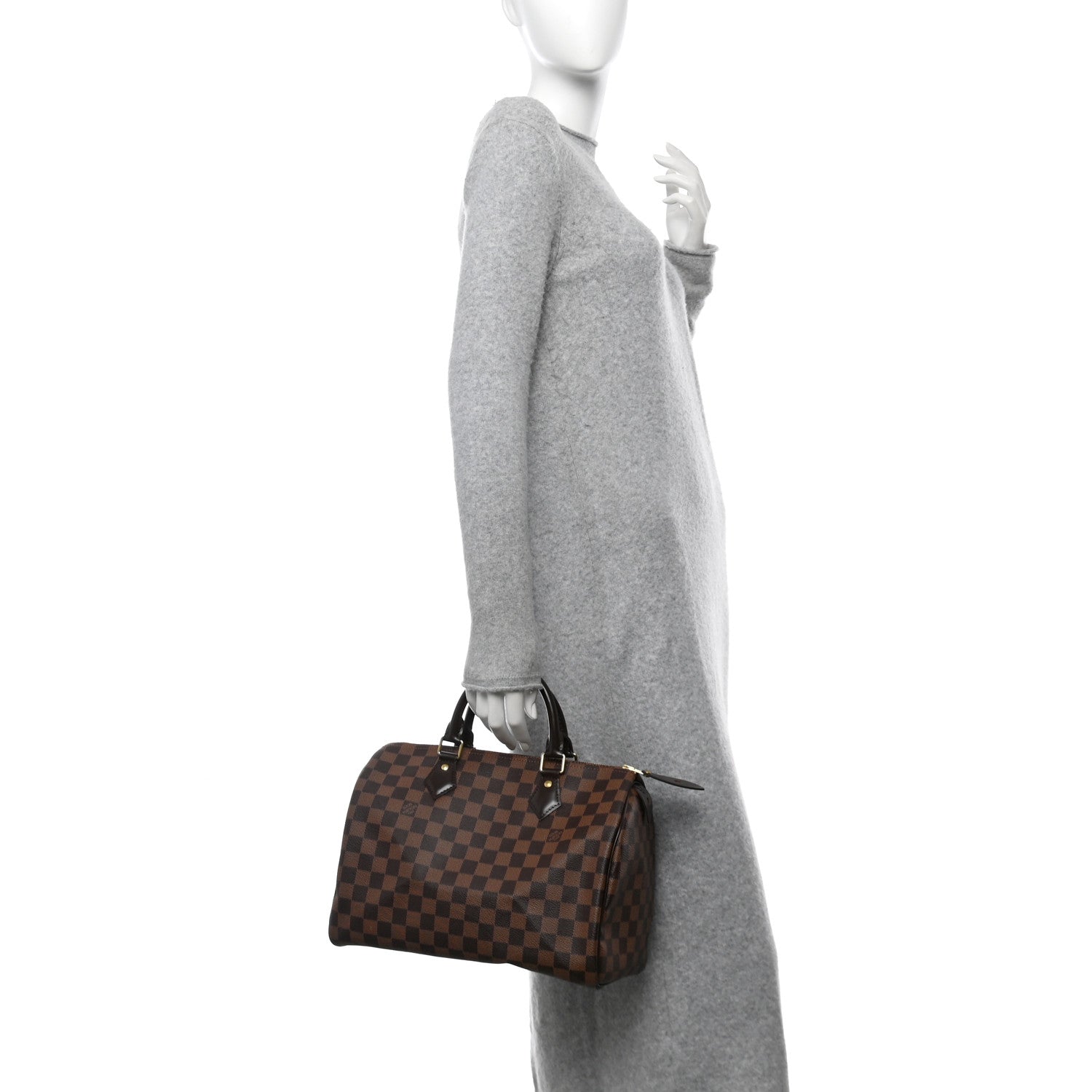 Louis Vuitton Damier Ebene Speedy 30 2 of 10