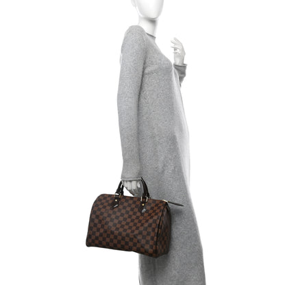 Louis Vuitton Damier Ebene Speedy 30 2 of 10