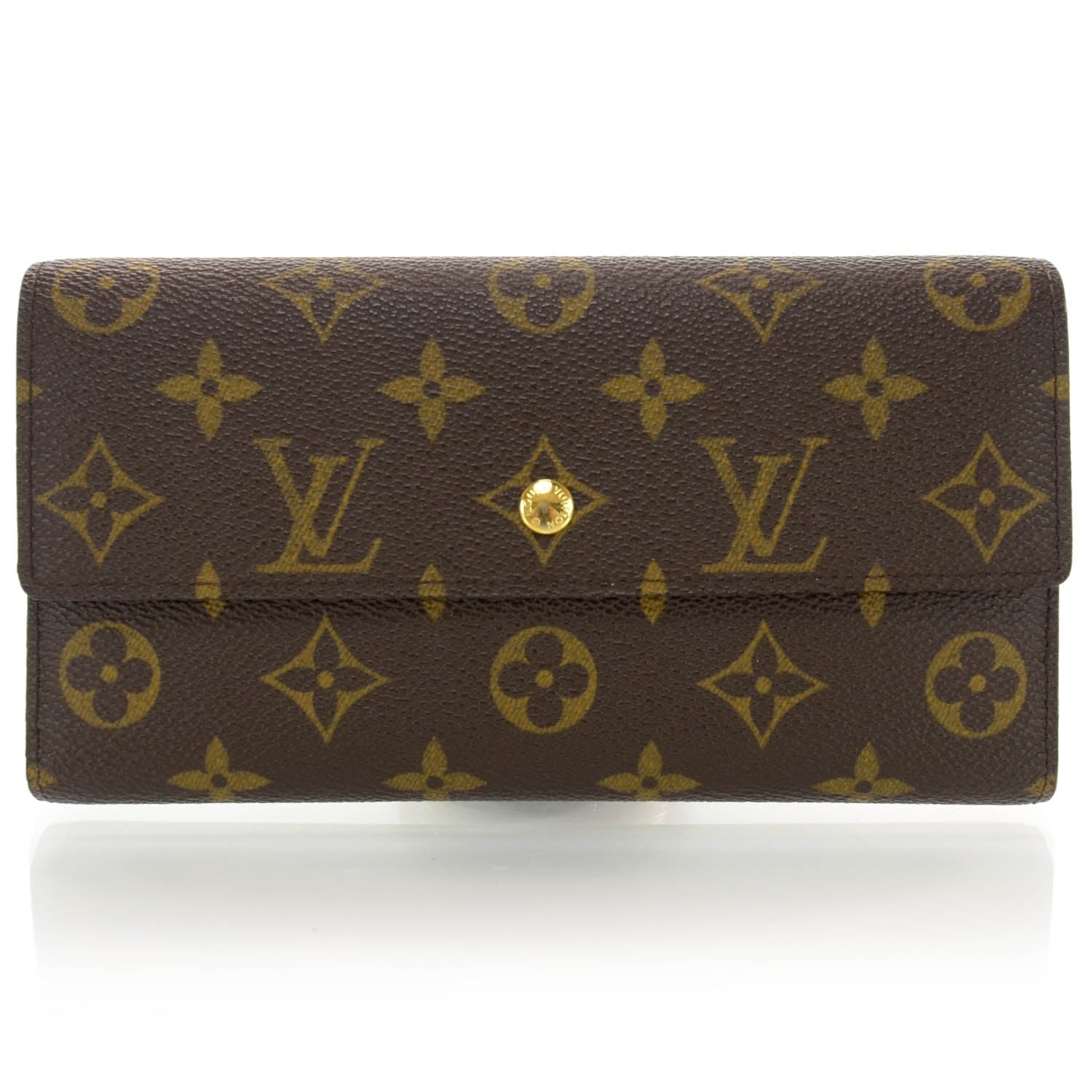 Louis Vuitton Monogram Porte Tresor International Wallet 1 of 8
