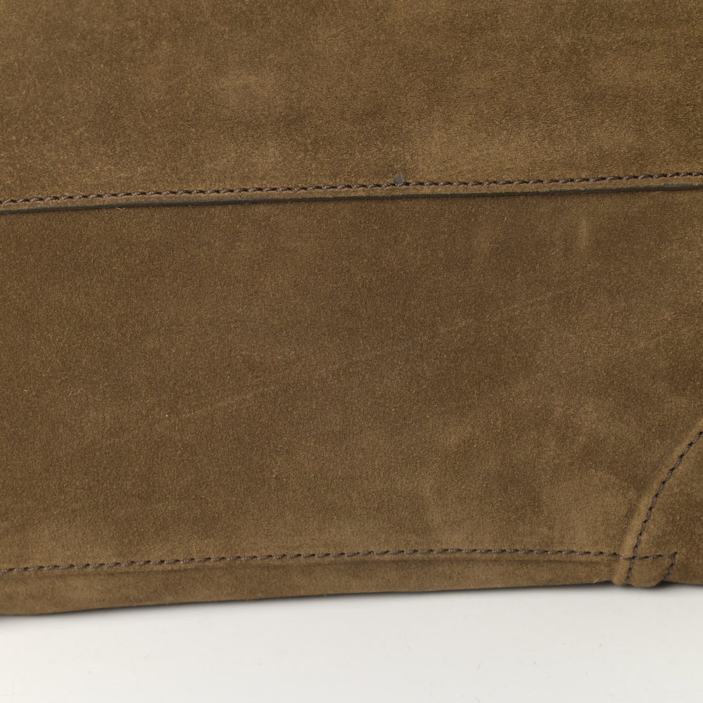 Suede Medium Phantom Luggage Olive